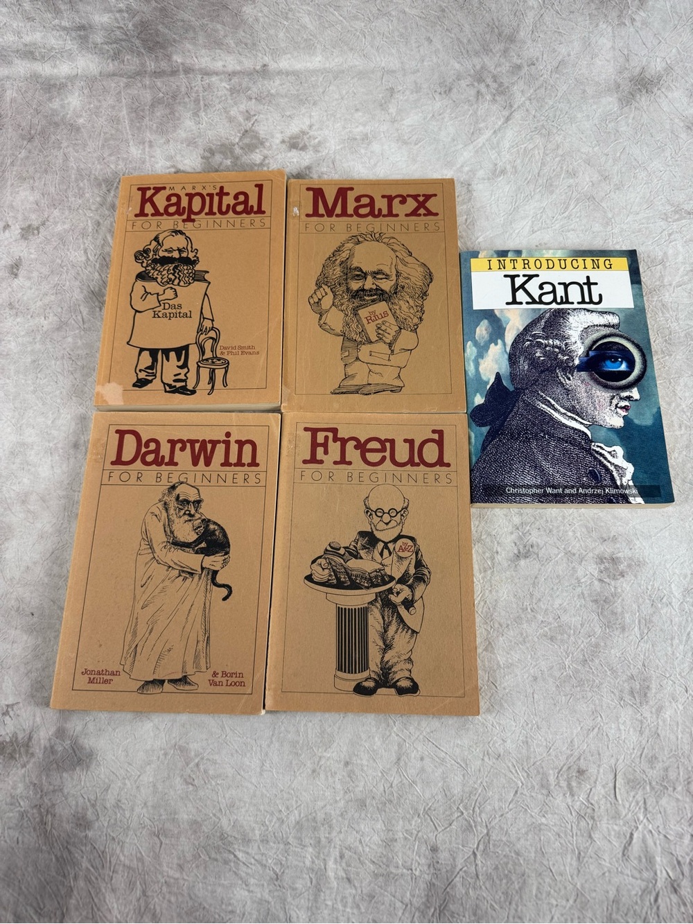 For Beginners Philosophy & Theory Book Set Kant Freud Marx Kapital
